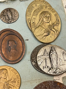 Antique and Vintage Metal Pieces from Lourdes - B