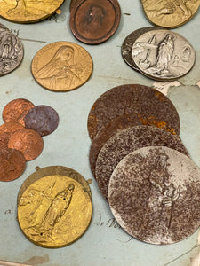 Antique and Vintage Metal Pieces from Lourdes - B