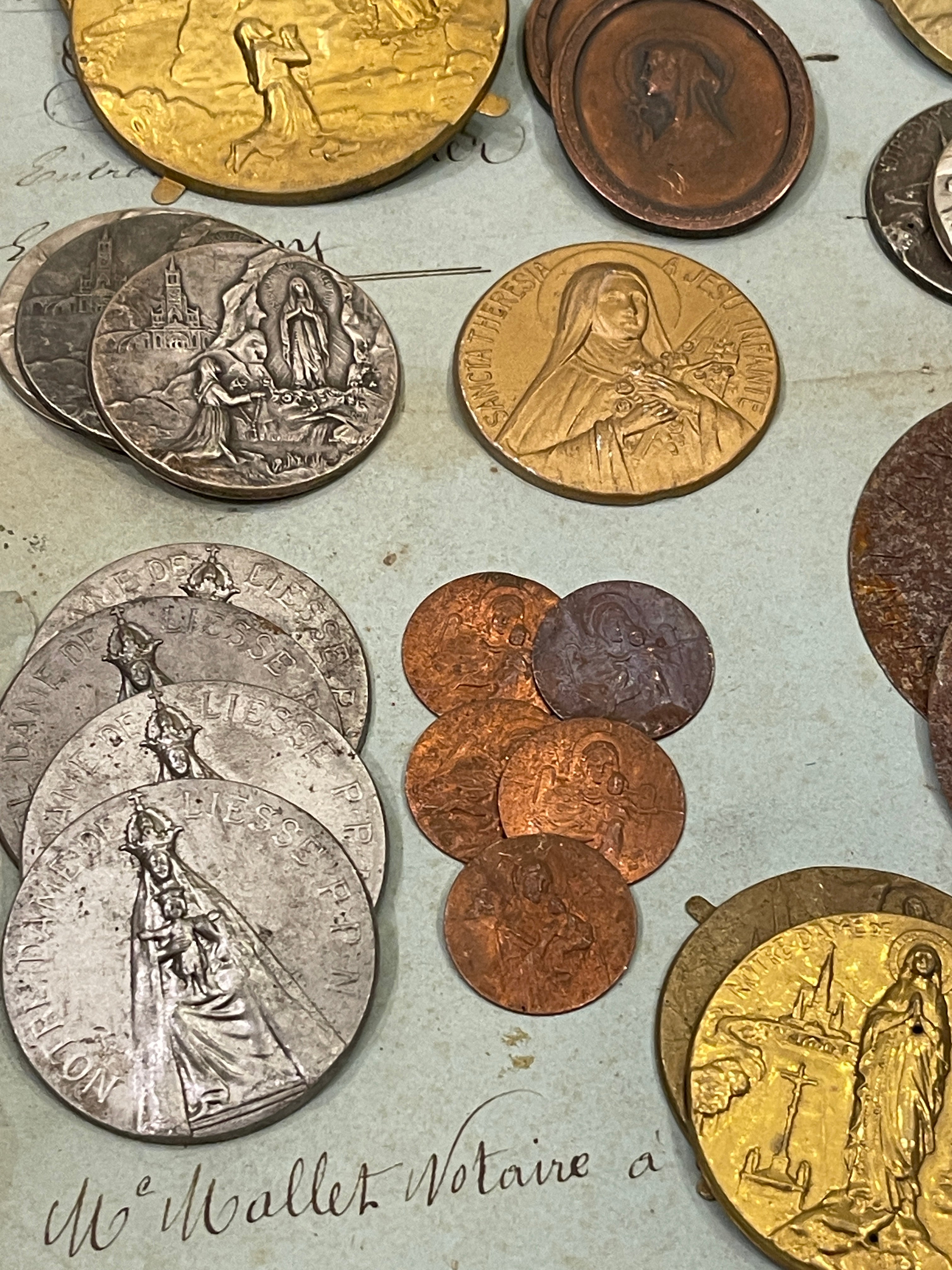 Antique and Vintage Metal Pieces from Lourdes - B