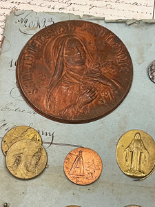 Antique and Vintage Metal Pieces from Lourdes - C