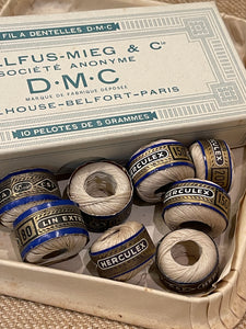 Haberdashery collection of ECRU Linen HERCULEX LIN EXTRA thread