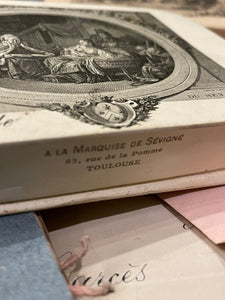 Antique French Bonbon Chocolate Boxes
