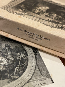 Antique French Bonbon Chocolate Boxes