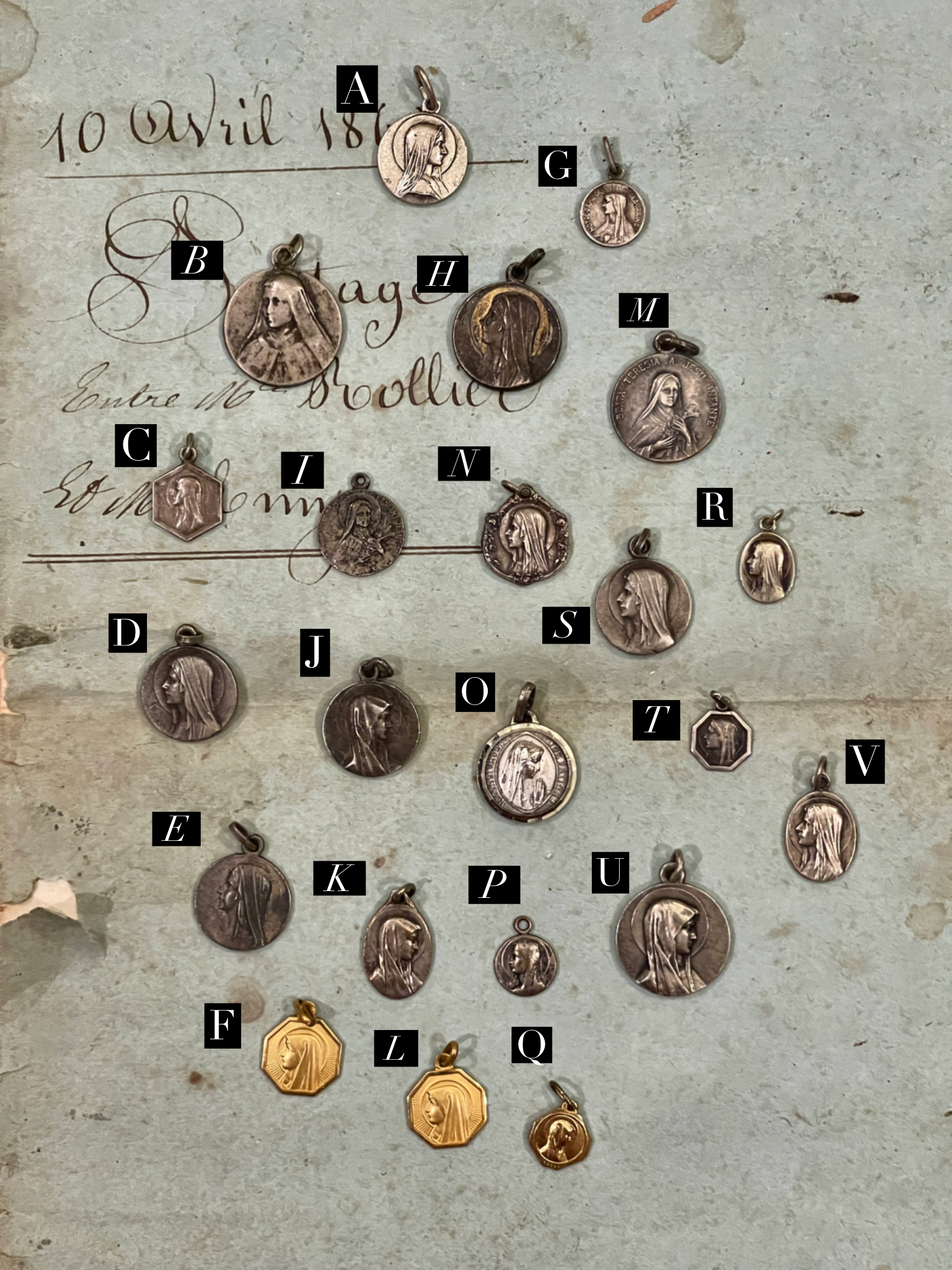 Original Vintage Medals from France - RM3