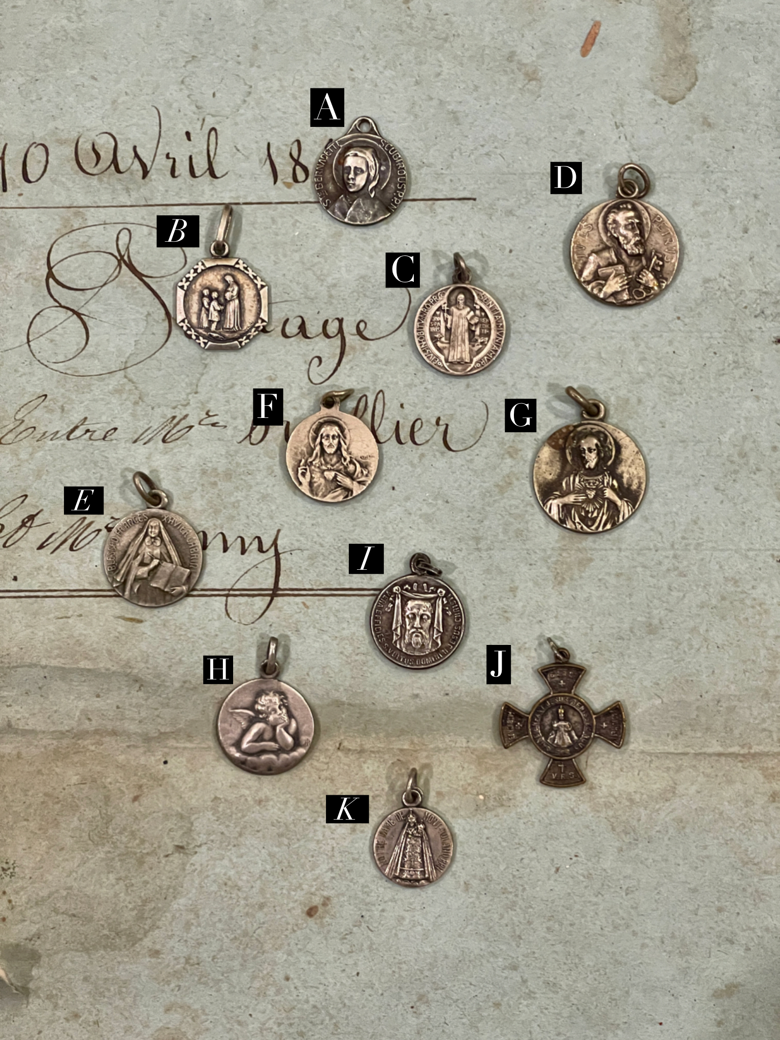 Original Vintage Medals from France - RM5