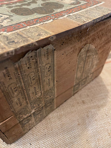 Pretty Large Antique French Candle Box