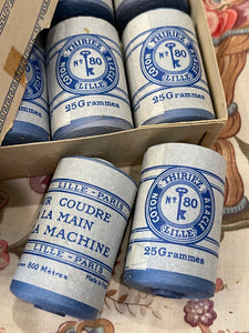 Antique Spool Thread Coton A Coudre A LA CLE