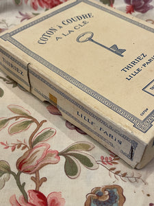 Antique Spool Thread Coton A Coudre A LA CLE