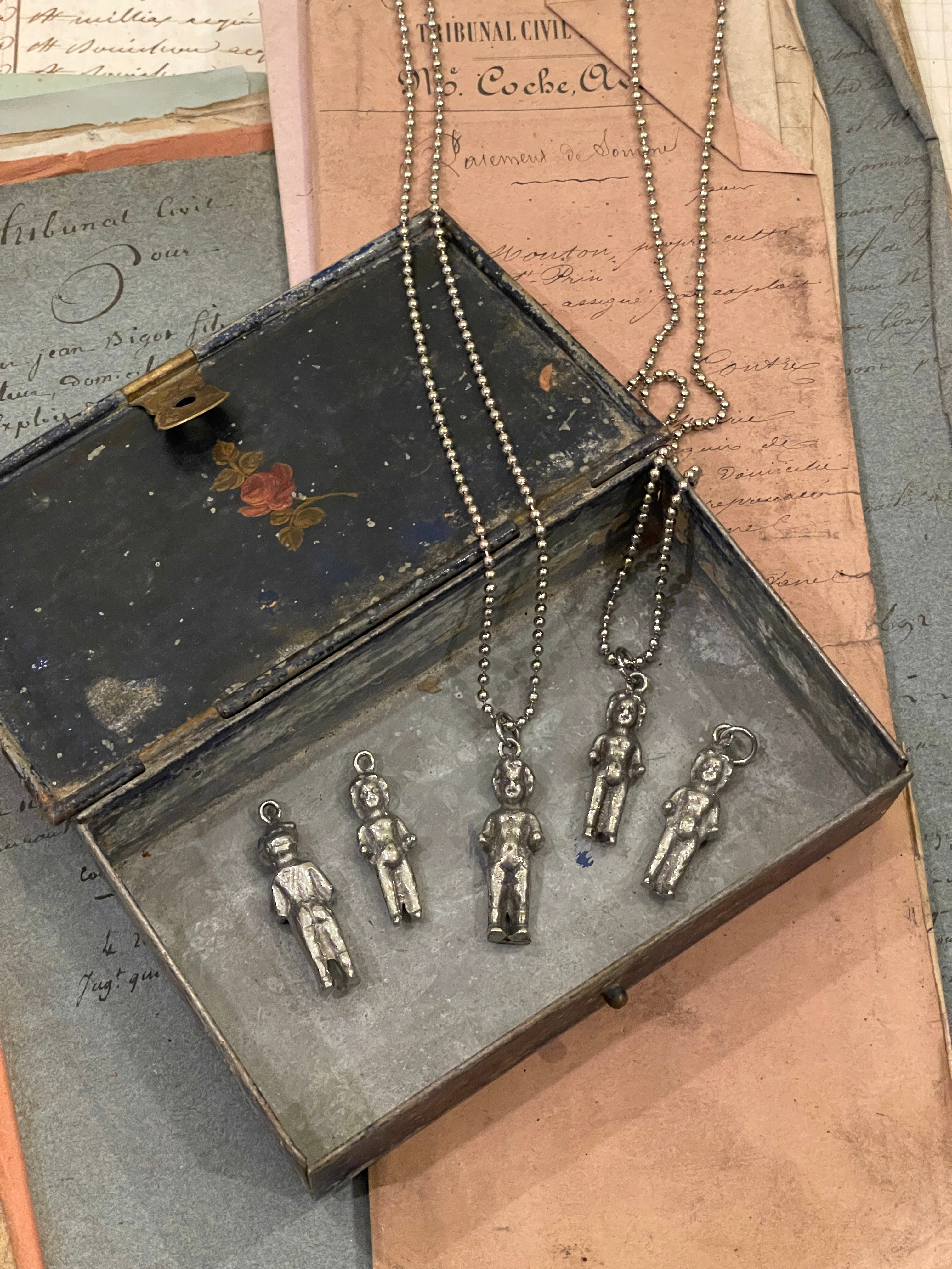 MP EXCLUSIVE Pewter Frozen Charlotte's Necklace
