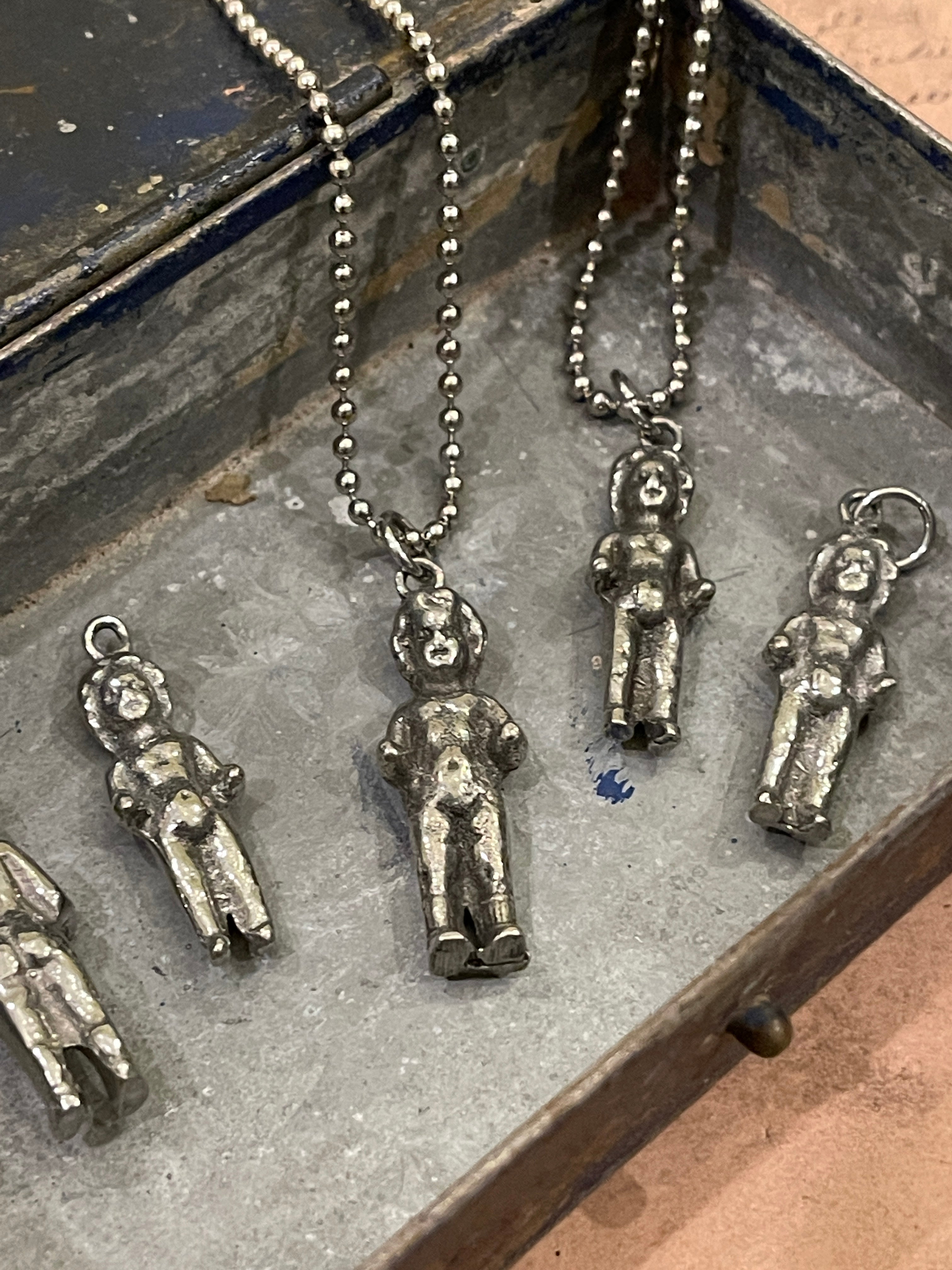 MP EXCLUSIVE Pewter Frozen Charlotte's Necklace