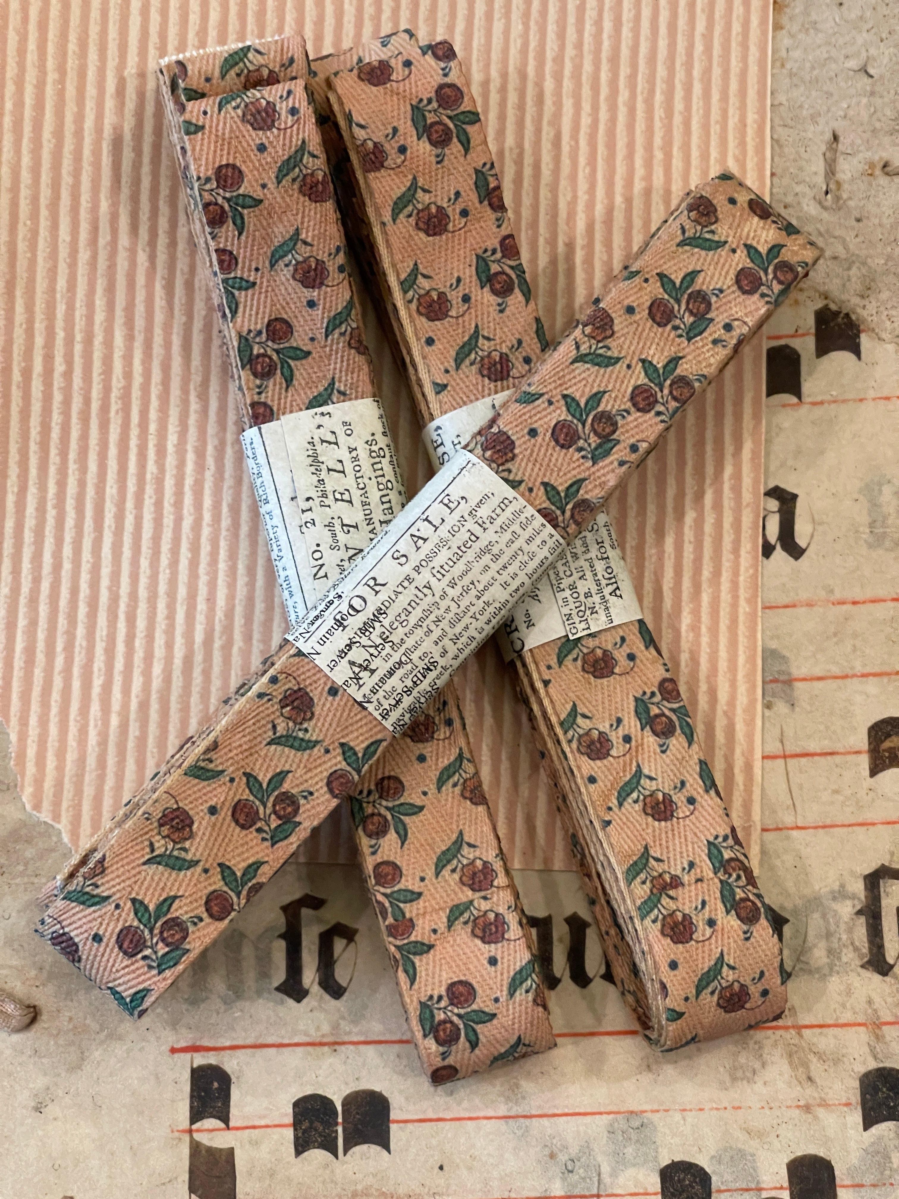 French Papier Dominote Ribbon