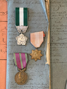 Antique French Medals - B