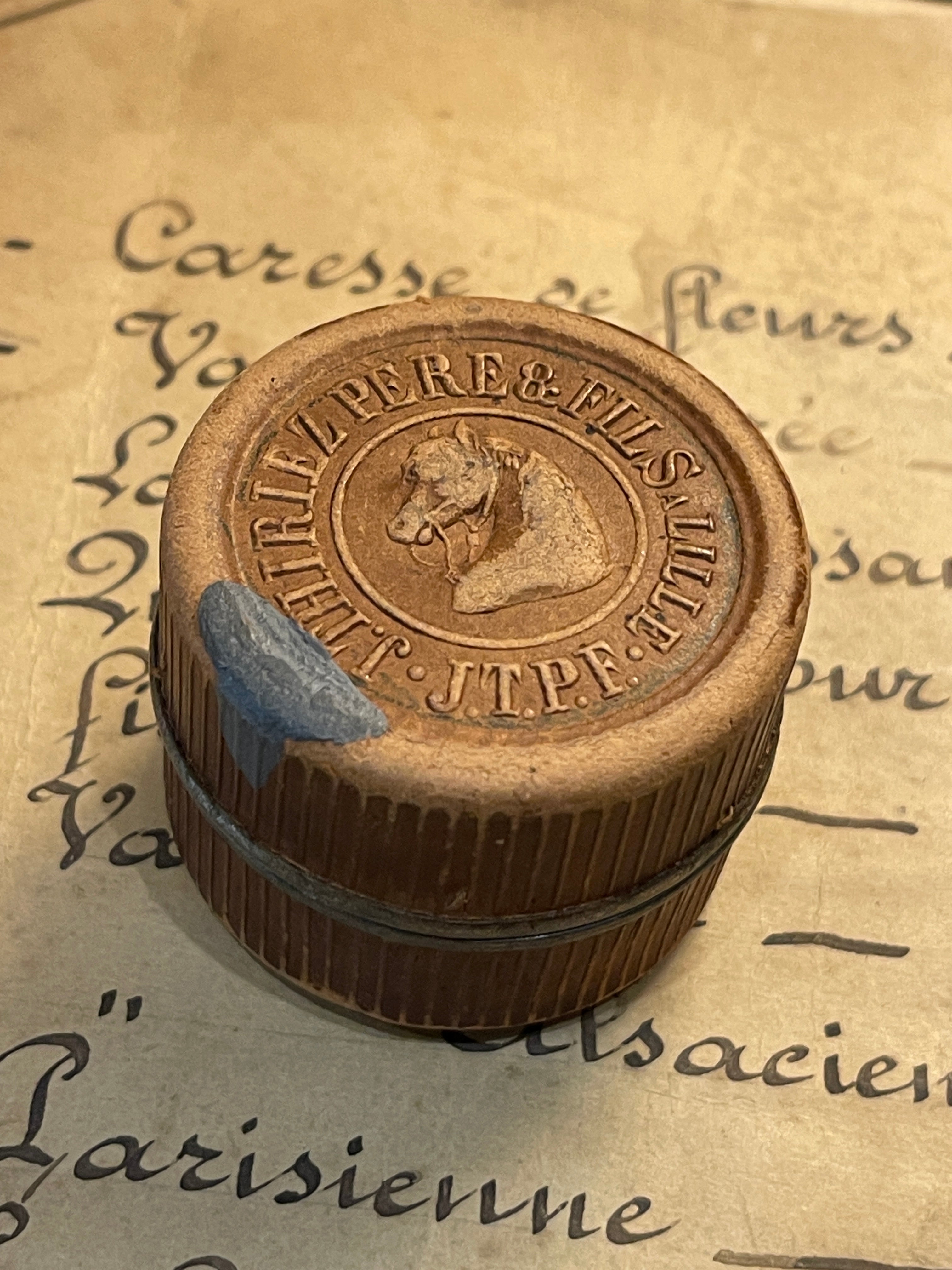 Antique Thread or String Box