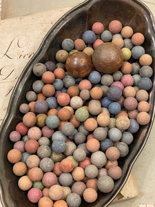 Antique French Marbles - Sets of 8