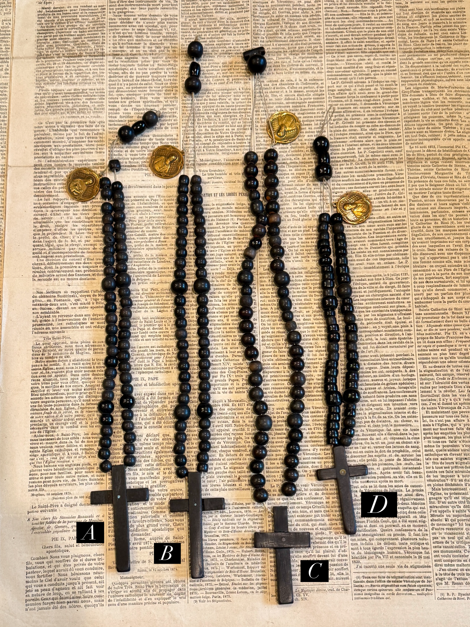SAINTE JEANNE-FRANCOISE DE CHANTAL Rosaries