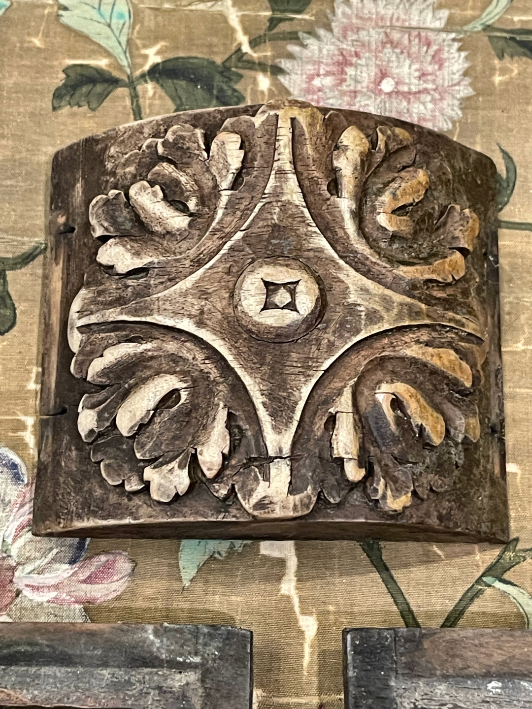 Antique Hand Carved French Wood Panels - E
