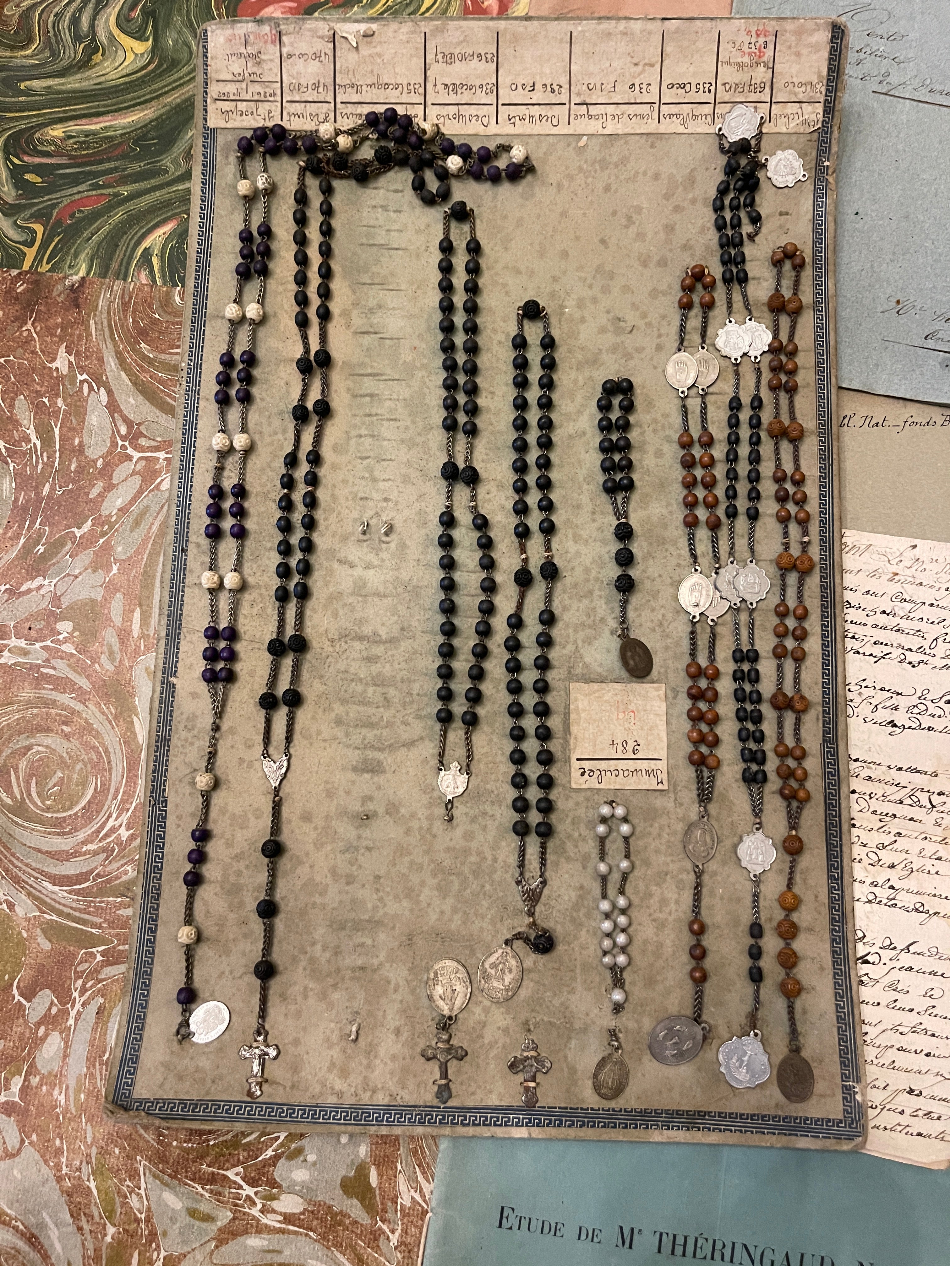 Rosaries Sample Salesman Board