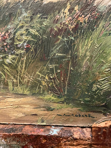 French Lanscape Oil Painting