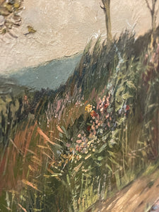 French Lanscape Oil Painting