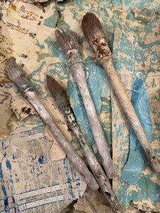Antique and Vintage French Paint Brushes