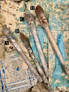 Antique and Vintage French Paint Brushes