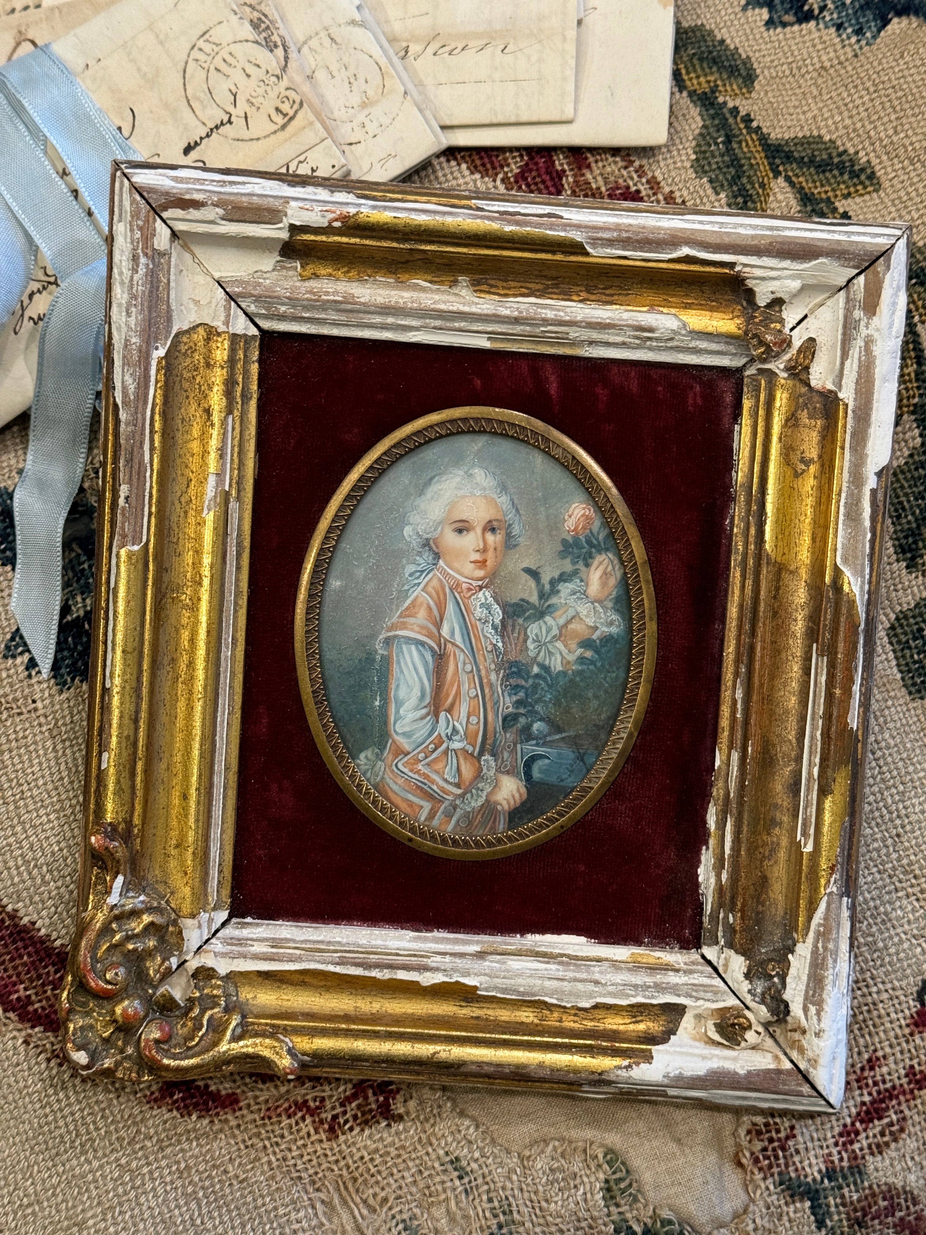 1800s Antique French Artwork