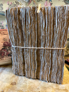 Antique French Deckled Edge Green Books