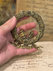 Lovely 19th Century Wreath Ormolu Mounts