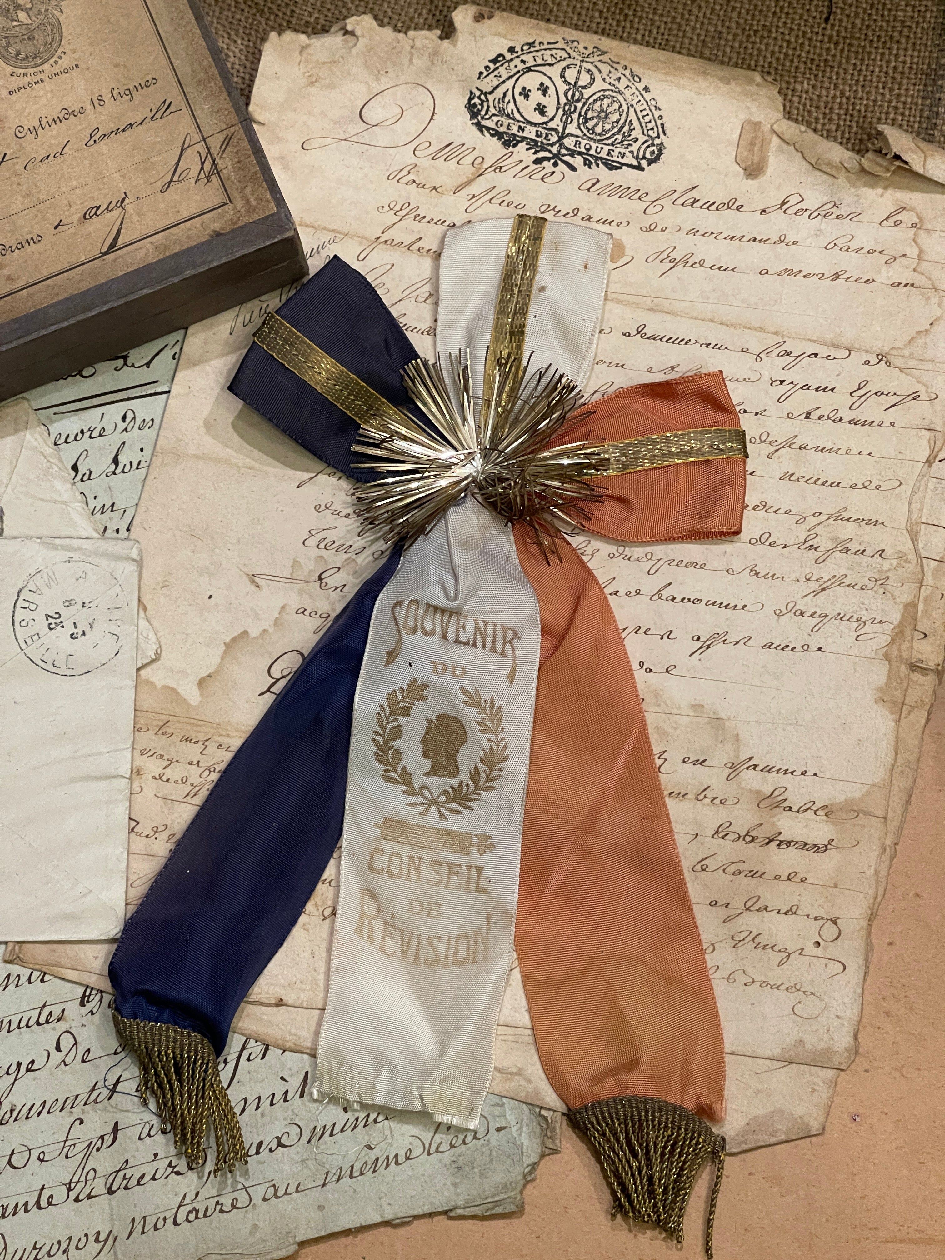 Souvenir Conscrit with Tinsel