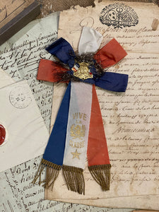 Red, White & Blue "RF" with Tinsel Trim Conscrit
