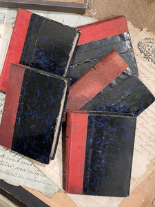 Beautiful Mini French Scrapbooks over 100 years old