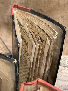 Beautiful Mini French Scrapbooks over 100 years old