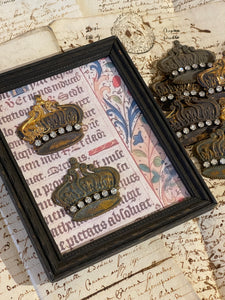 Vintage Style Jeweled Crown