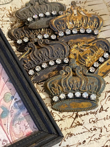 Vintage Style Jeweled Crown