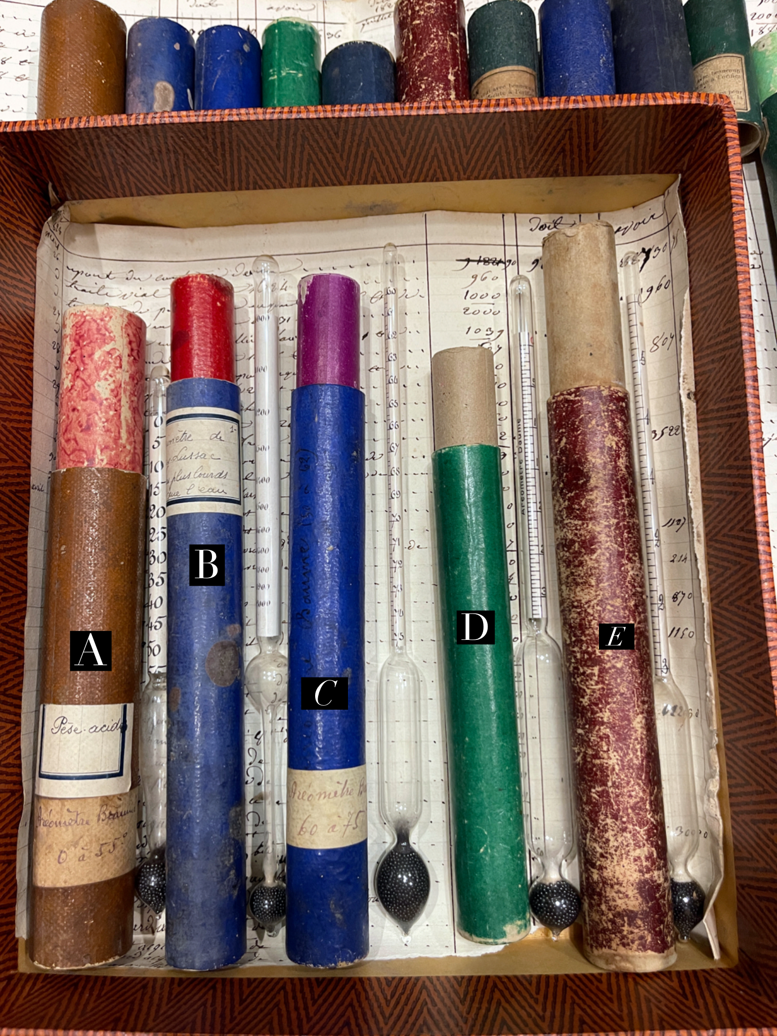 Antique French Thermometers - Set #1