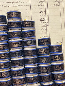 Haberdashery collection of Creamy White Linen AU CHINOIS thread