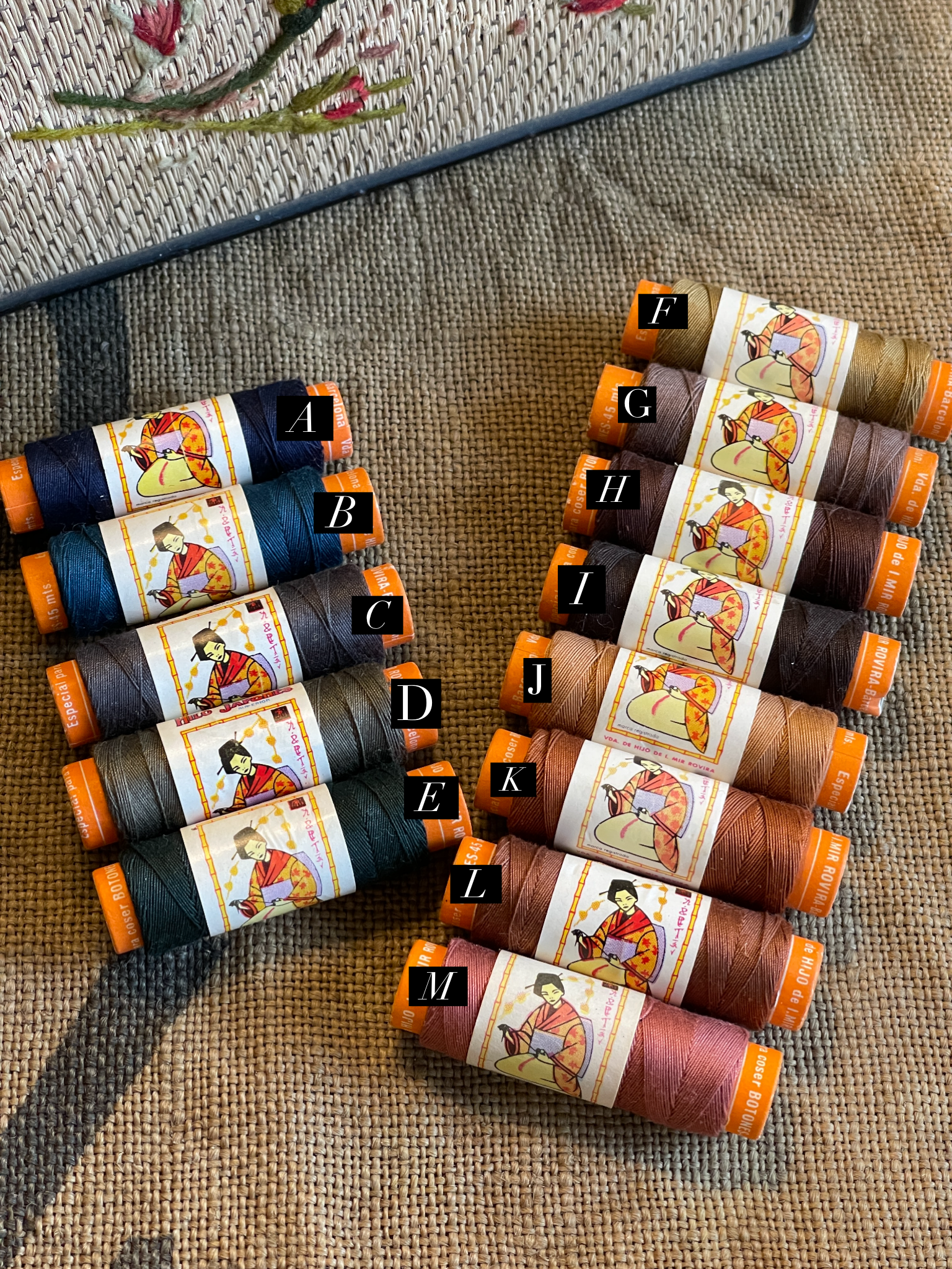 Haberdashery collection of Hilo Jaonese Threads