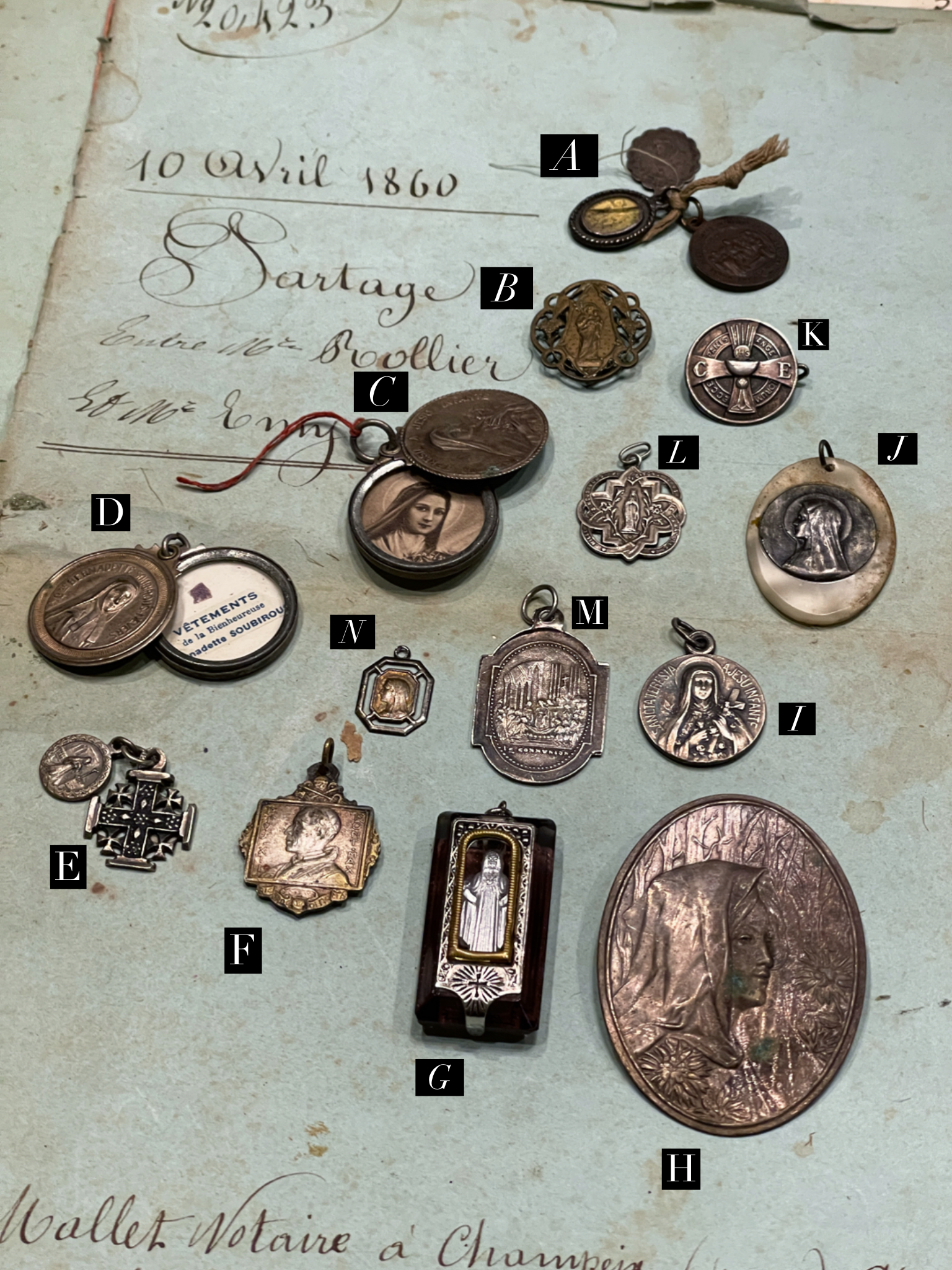 Original Vintage Medals from France