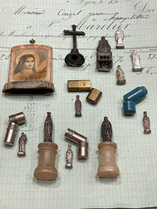 Original French Pocket and Traveling Shrines