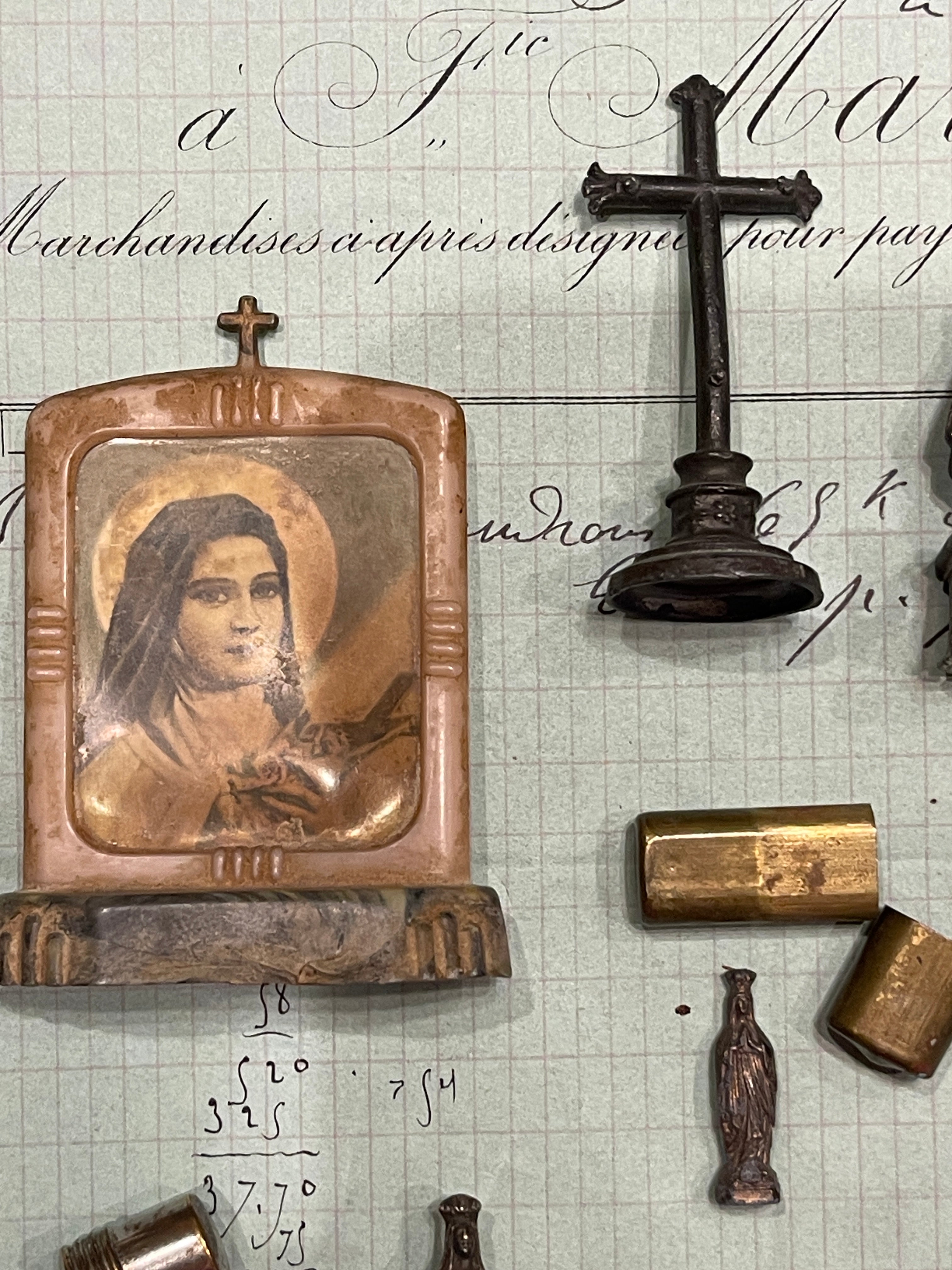 Original French Pocket and Traveling Shrines