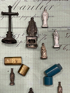 Original French Pocket and Traveling Shrines