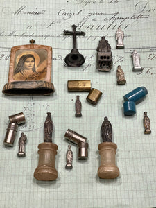 Original French Pocket and Traveling Shrines