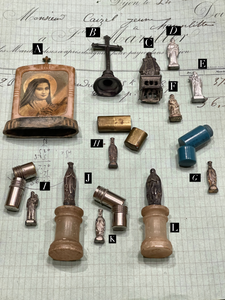 Original French Pocket and Traveling Shrines