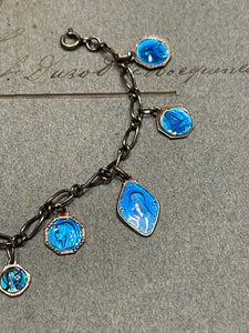 Antique French Bracelet with Medals