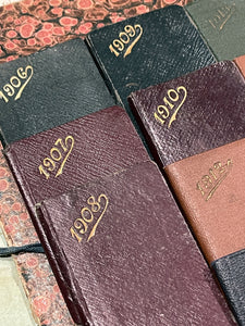 "Petit" Antique French Agendas