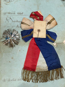 Conscrit with silver and gold center