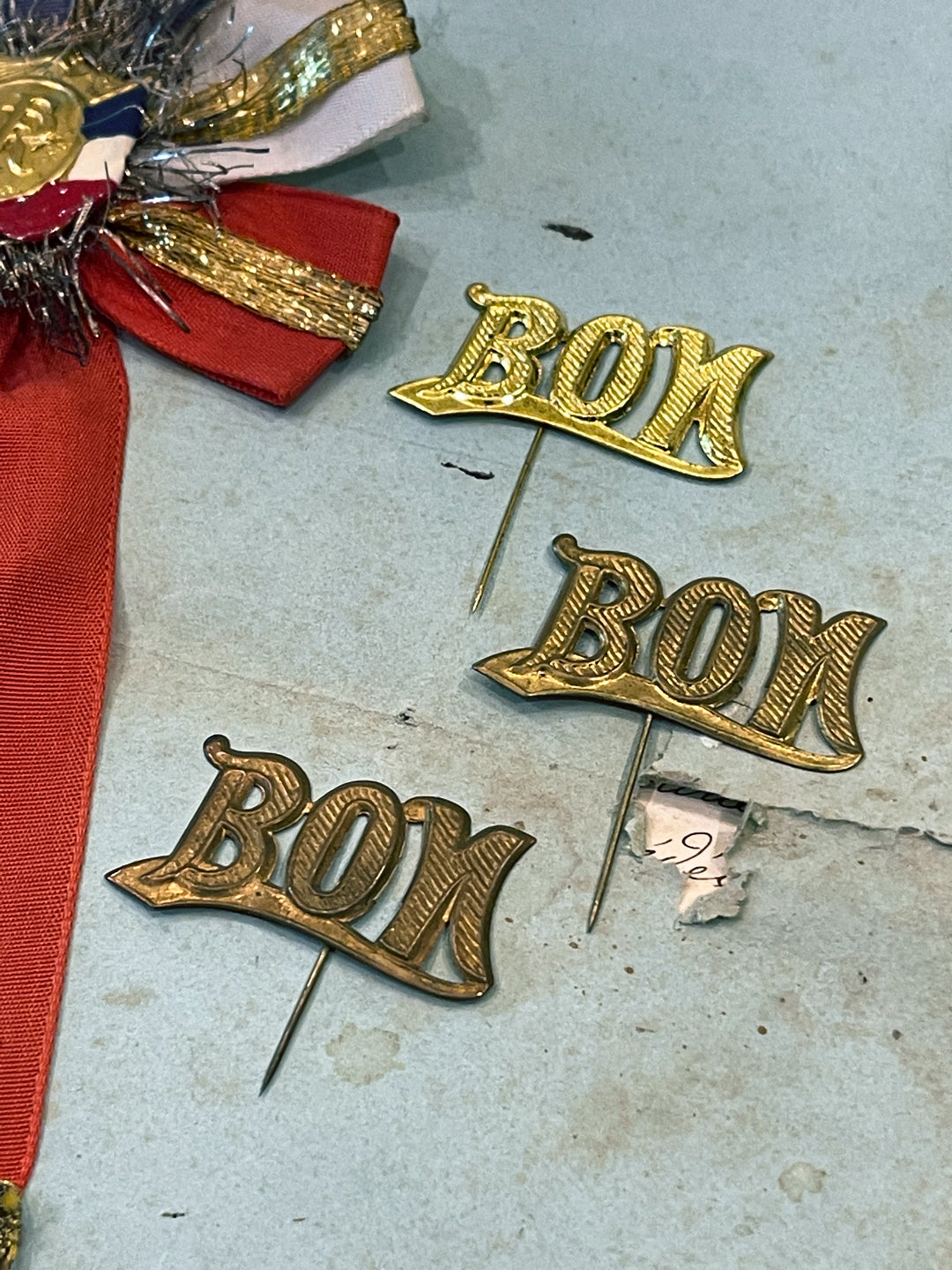 RF Flag Conscrit with Tinsel – Monahan Papers