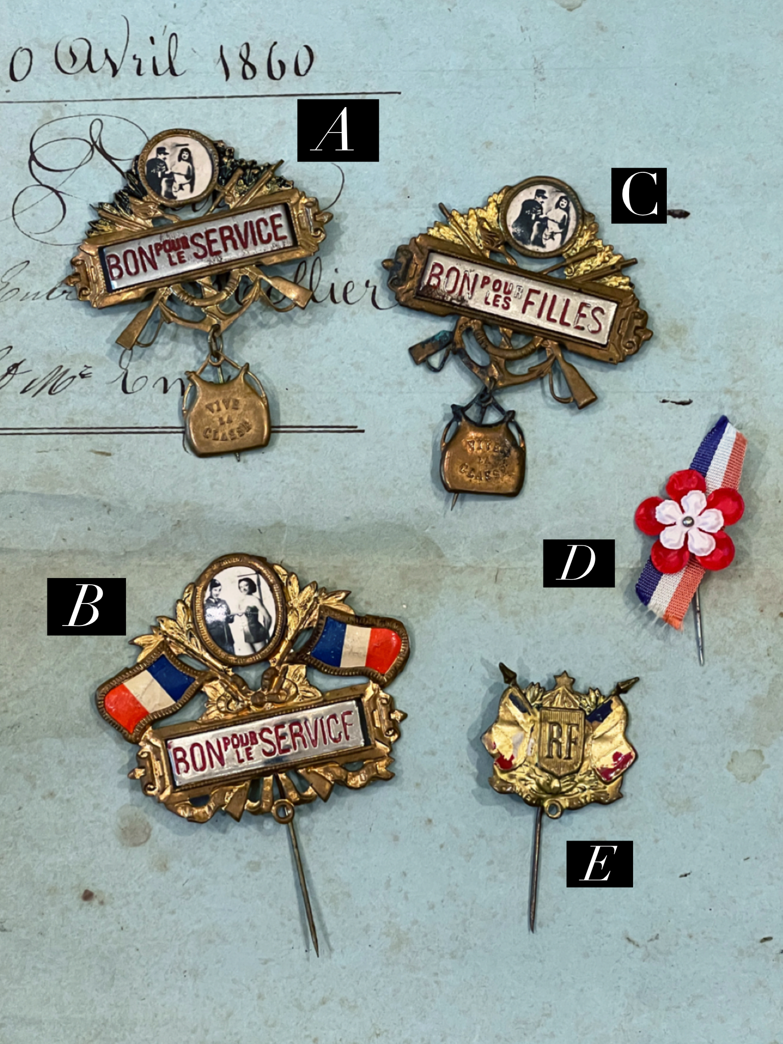 Assorted Conscrits From France.
