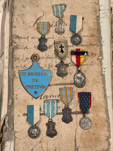 Antique French Religious Medals