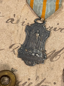 Antique French Religious Medals